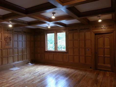 tudor wall paneling